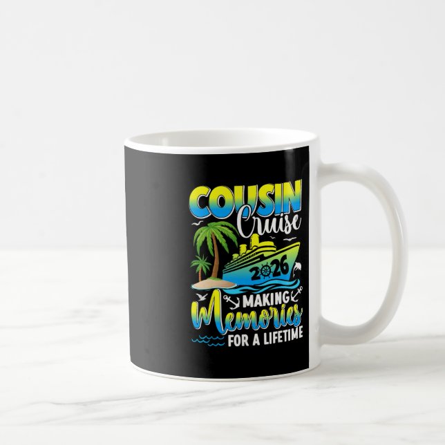 Kusenkryssning 2026 Skapar Minnen För Livet  Kaffemugg (Höger)