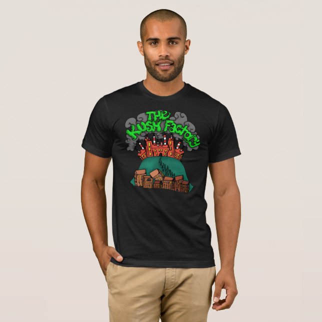 Kush-fabriken Tee Shirt (Hel framsida)