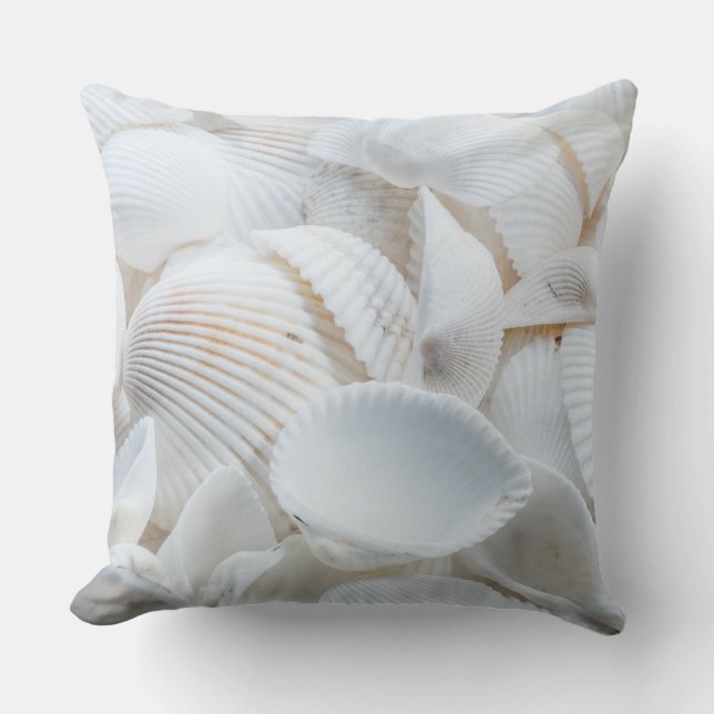 Kushions Pillows - White Snäckas Kudde (Framsida)