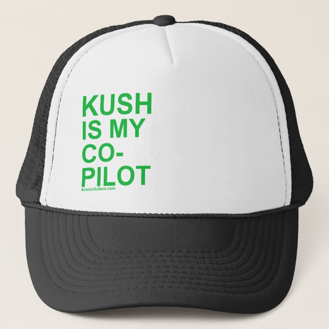 KushIsMyCoPilot Truckerkeps (Framsida)