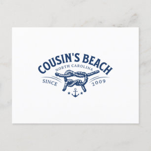 Kusin Beach, NC Sommaren jag vände Söt Vykort