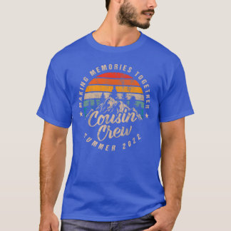 KUSIN BESÄTTNING 2022 Rolig sommarlov Camping kul T Shirt