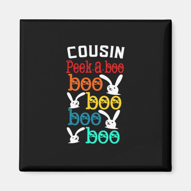 Kusin Bunny-spel för Novelty Magnet (Framsidan)