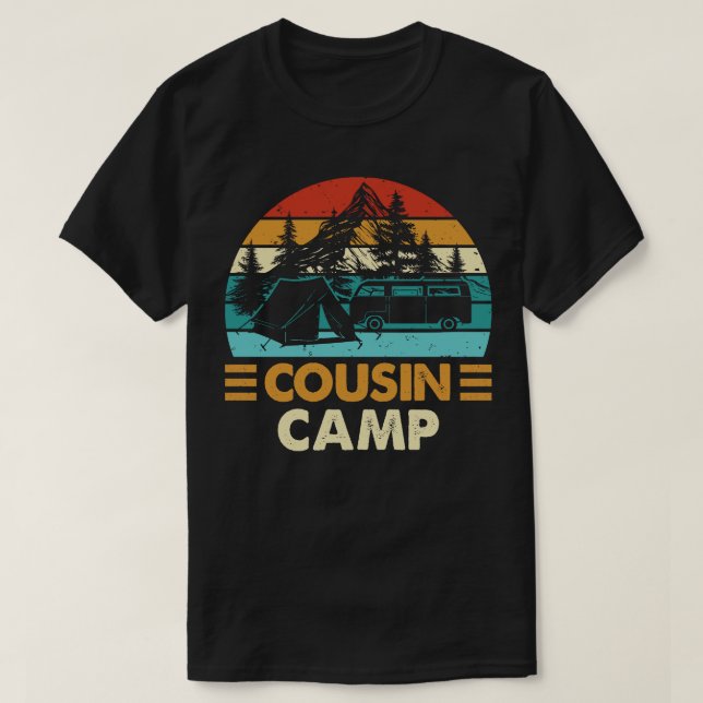 Kusin Camp T Shirt (Design framsida)