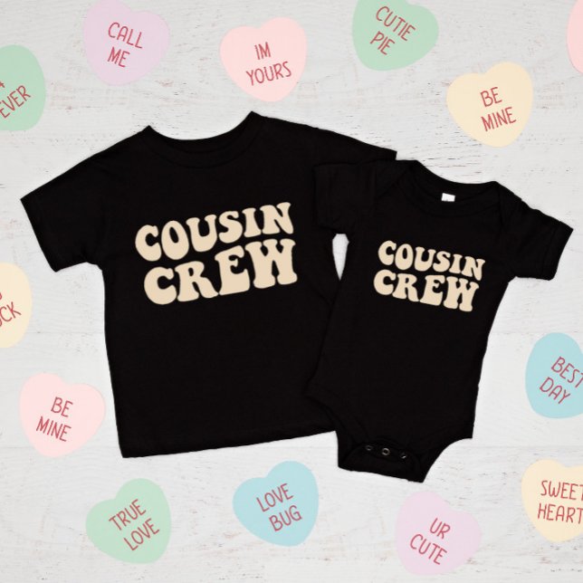 Kusin Crew | Beige Matching Family T Shirt (Skapare uppladdad)