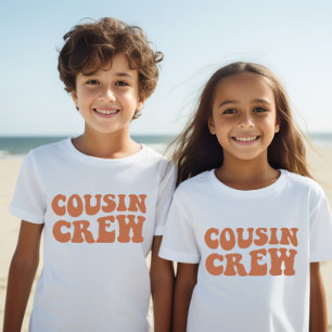 Kusin Crew Brun matchande familjedjor Unisex T Shirt