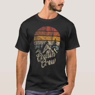 Kusin Crew Camping Outdoor Sunset Summer Camp T Shirt