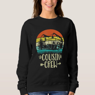 Kusin Crew Camping Outdoor Sunset Summer Camp Vin T Shirt