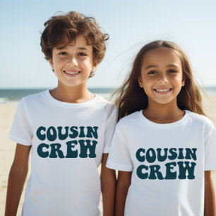 Kusin Crew DarkTeal Matching Family Kids Unisex T Shirt