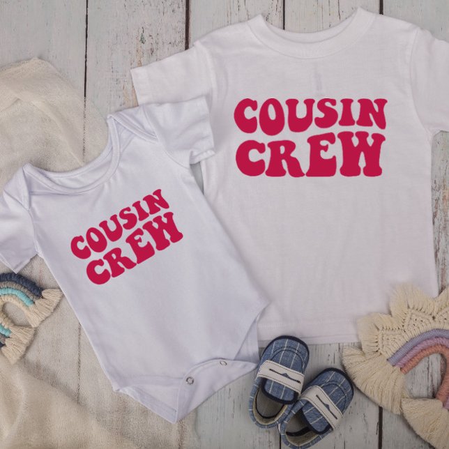 Kusin Crew | Fuchsia Matching Family T Shirt (Skapare uppladdad)