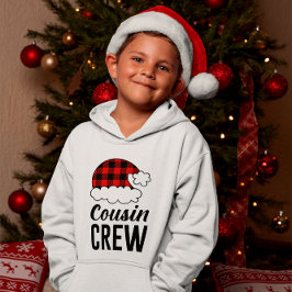 Kusin Crew jul-Helgdag Buffalo Play Barn T Shirt