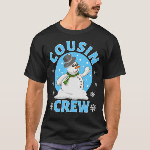 Kusin Crew jul Pajamas Gnome Träd Merry Xma T Shirt