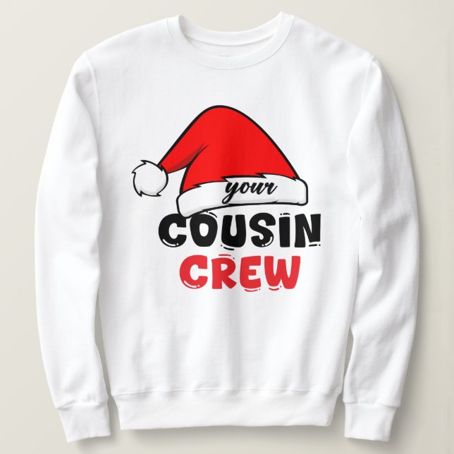 Kusin Crew jul T Shirt (Design framsida)