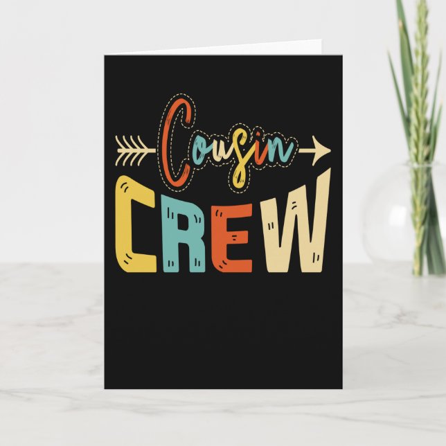 Kusin Crew Kort (Framsida)