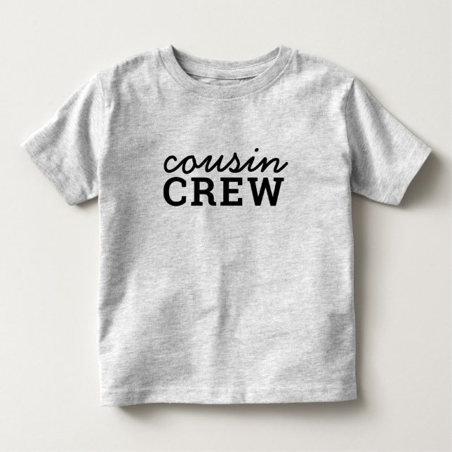 Kusin Crew | Matchande Coola Trendig Snyggt Modern T Shirt (Framsida)
