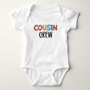 Kusin Crew Matching Retro Family Cousin Squad T Shirt