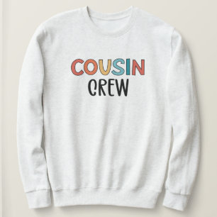 Kusin Crew Matching Retro Family Cousin Squad T Shirt