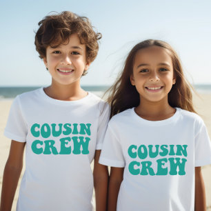 Kusin Crew   Matchning av familjebarn - Unisex T Shirt