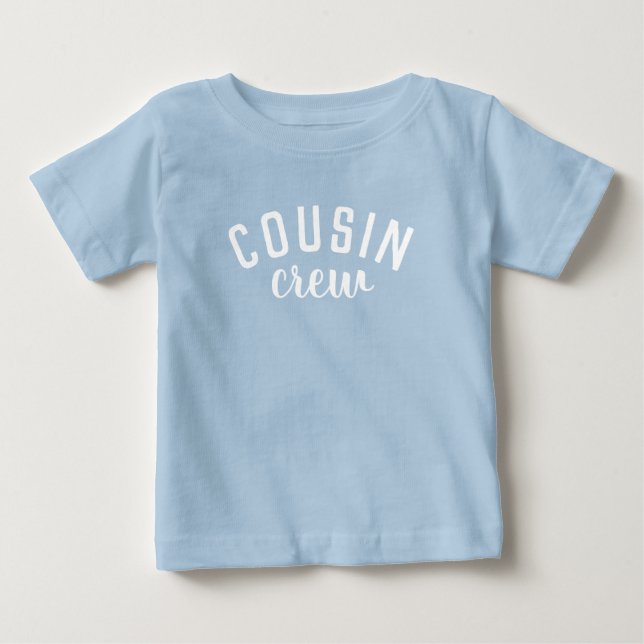 Kusin Crew | Matchningsfamilj för barn T Shirt (Framsida)