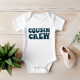 Kusin Crew | Matningsfamilj för Mörk T Shirt
