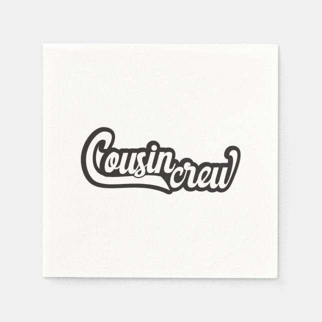 Kusin Crew Pappersservett (Framsidan)