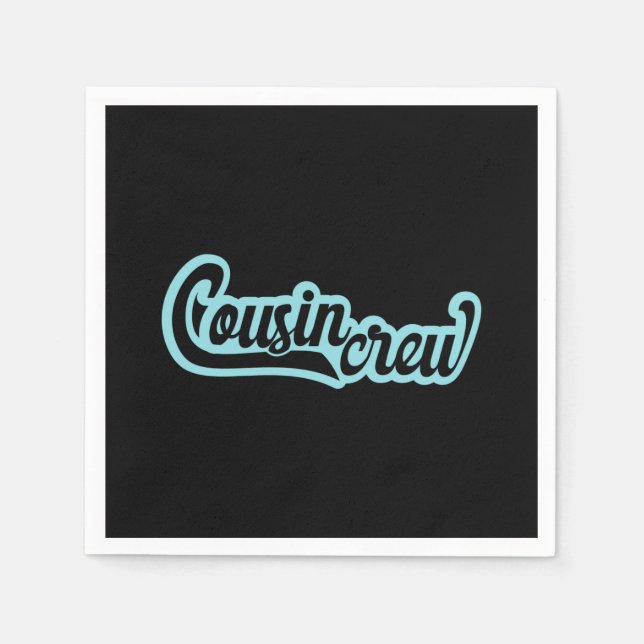 Kusin Crew Pappersservett (Framsidan)