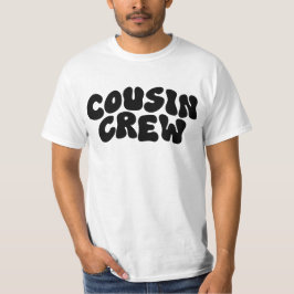 Kusin Crew | Retro Matching Cousin Family Reunion T Shirt