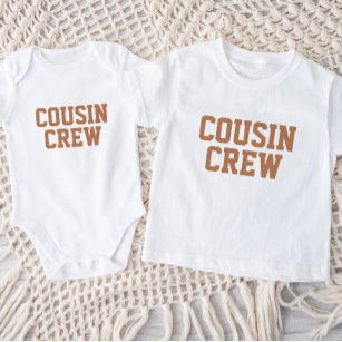 Kusin Crew   Rust Kids Baby T-Shirt