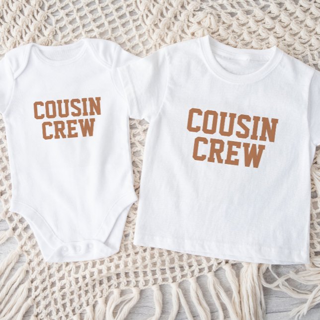 Kusin Crew | Rust Kids Baby T-Shirt (Skapare uppladdad)