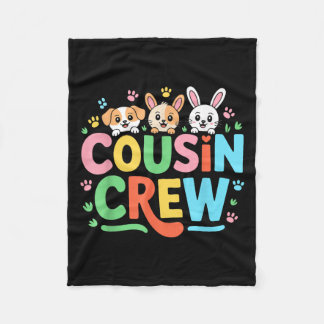 Kusin Crew Shirt Vuxnas Kids Matching Cousin Givi Fleecefilt