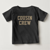 Kusin Crew | Skugga brunt matchande barn