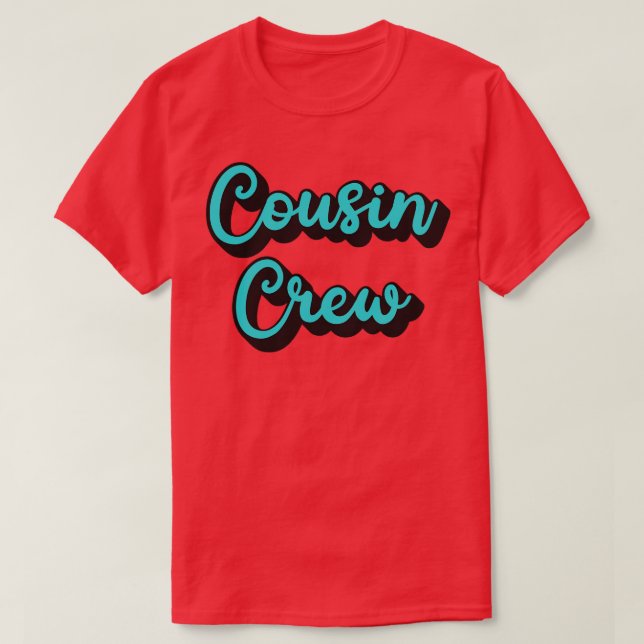 Kusin Crew T Shirt (Design framsida)