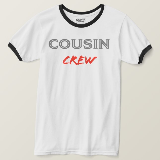 Kusin Crew T Shirt (Design framsida)