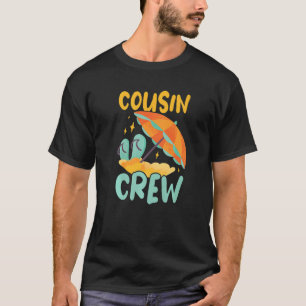 Kusin Crew Vacation Pajamas Cousin Squad För barn T Shirt