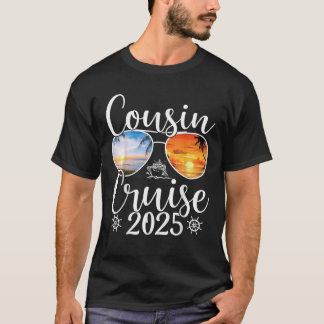 Kusin Cruise 2025 Girls Sister Cruise 2025 Vacati T Shirt