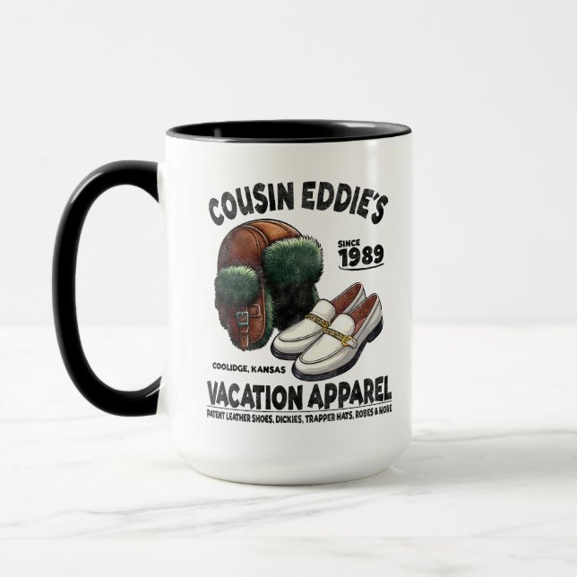 Kusin Eddie's Vacation Apparel Mugg (Vänster)