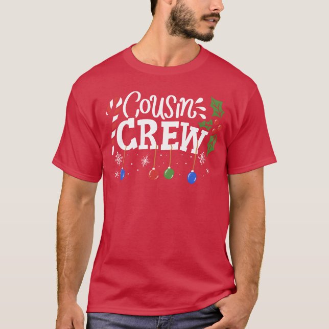 Kusin julklapp t shirt (Framsida)