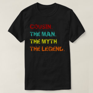 kusin mannen myten i legenden t shirt