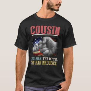 kusin, myten, det dåliga inflytandet amerikanerna t shirt