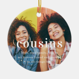 kusin | Sentimental Photo Keepsakjulen Julgransprydnad Keramik