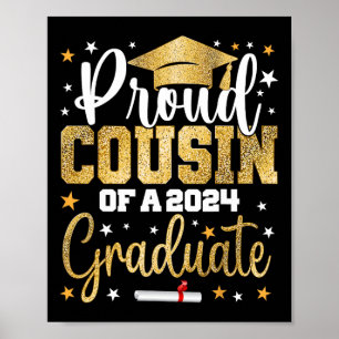 Kusin till 2024 Student Cl Studenten Poster