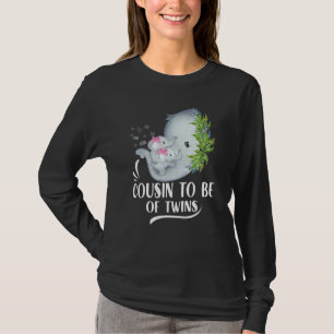 Kusin till Twillingar Flicka Elephant Bab T Shirt