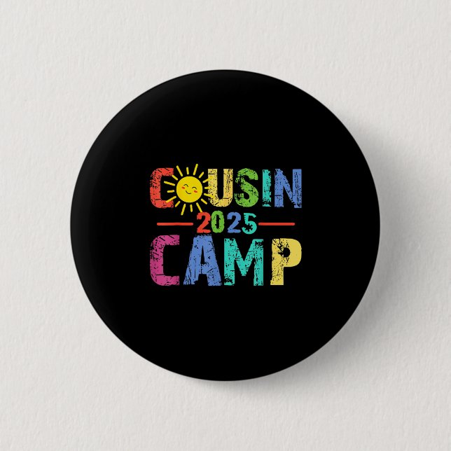 Kusincamp 2025 Campingläger Sommarlov  Knapp (Framsida)