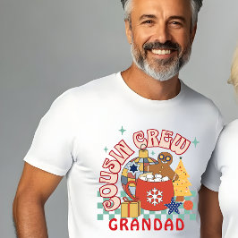 Kusiner crew Farfar jul matchande kusiner T Shirt