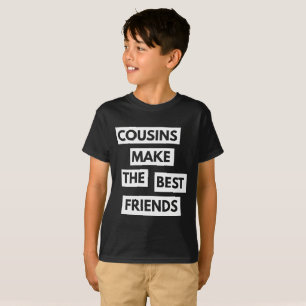 Kusiner gör bästa vän tee shirt