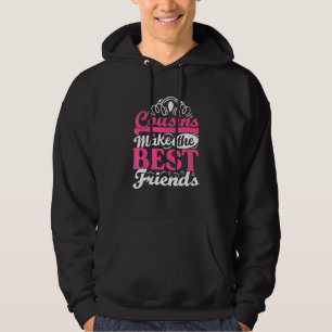 Kusiner Gör De Bästa Vänner Småbarn Kusin Match Hoodie