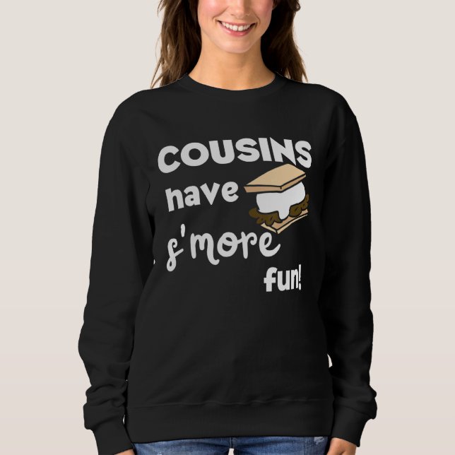 Kusiner har mer Roligt Camping Cousin Family Reuni T Shirt (Framsida)