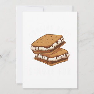 Kusiner har SMore Roligt Brother Sister Family Gif Inbjudningar