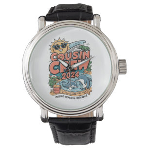 Kusinkretsen 2024 Sommarlov Strand Familjeresa Armbandsur