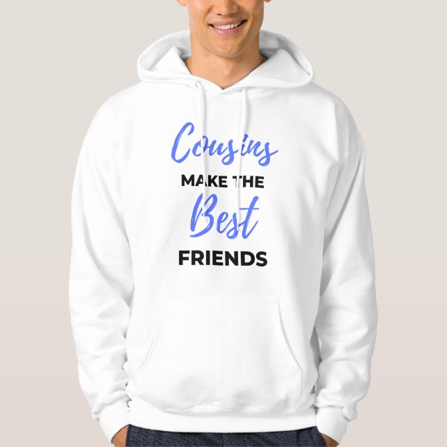 Kusins bästa vänner 2 hoodie (Framsida)